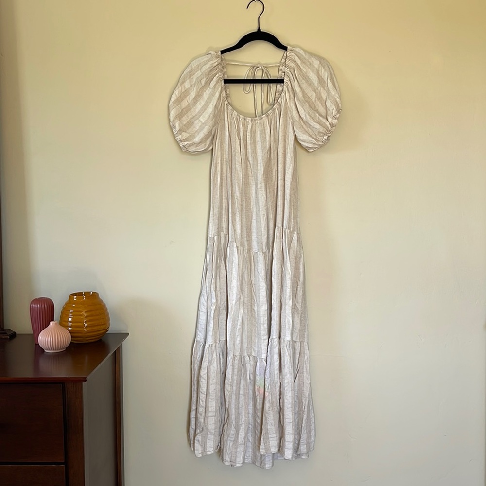 Calista Striped Dress